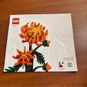 LEGO Chrysanthemum MANUAL ONLY